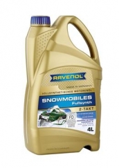 Масло RAVENOL® SNOWMOBILES Fullsynth. 2-Takt, 4 литра